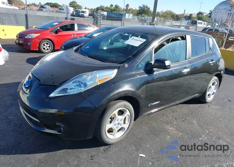 2013 Nissan Leaf Sv from USA, damaged, VIN 1N4AZ0CP9DC402094